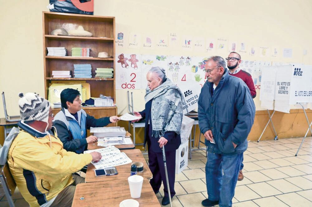 El único partido que decidió no participar en las elecciones extraordinarias fue Morena, luego de que een los comicios del pasado 5 de junio el triunfo de su candidata Soledad Luévano fue anulado en los tribunales electorales (CORTESIA BERNARDO CAMARILLO)