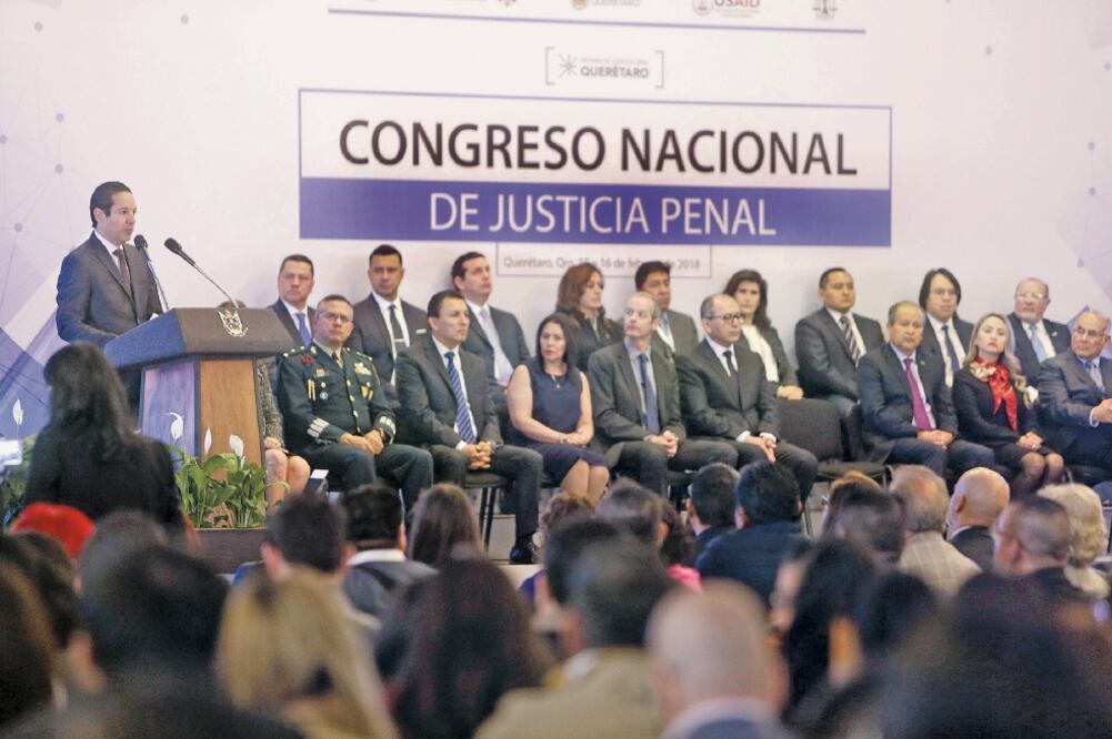 El Congreso Nacional de Justicia Penal 2018 reúne a operadores de todas las áreas que integran el Sistema de Justicia Penal Acusatorio del país. 