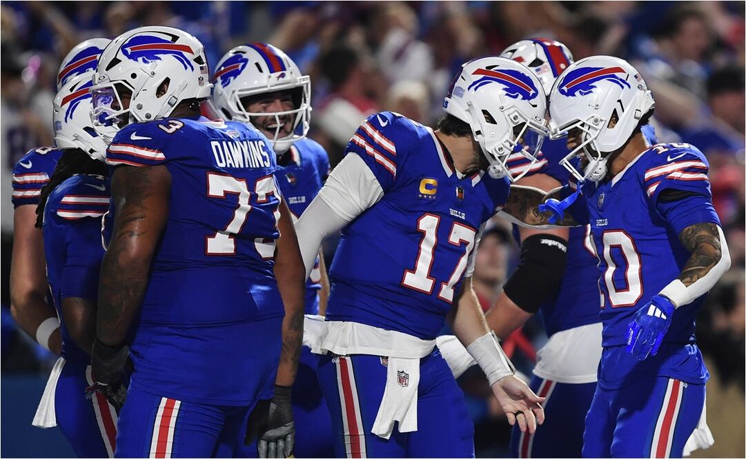 Los Bills se imponen a Miami y se ponen 3-0. FOTO: AP