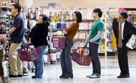 ¿Cuál es la fila más rápida del supermercado?