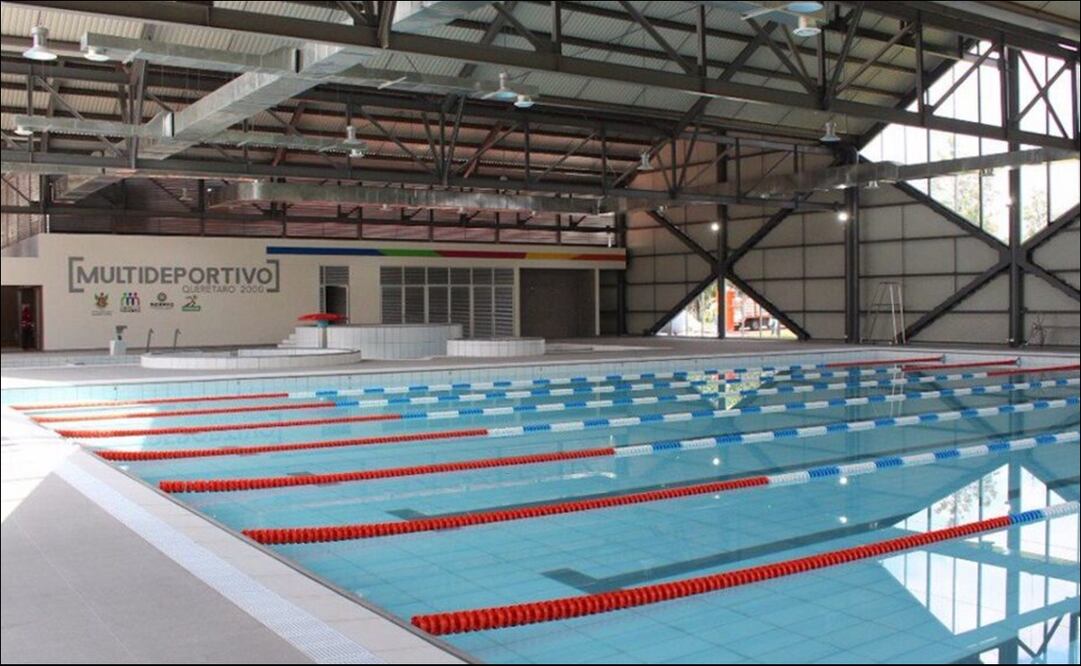 Alta competencia en la piscina