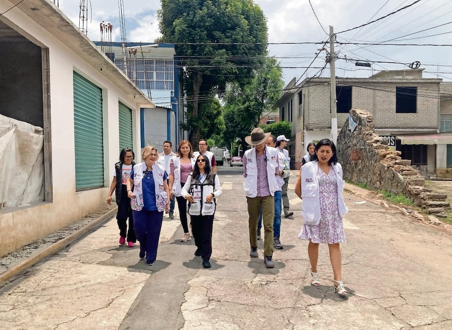 Alrededor de 700 agentes de la transformación en salud visitan los hogares para hacer un diagnóstico familiar. Foto: Especial