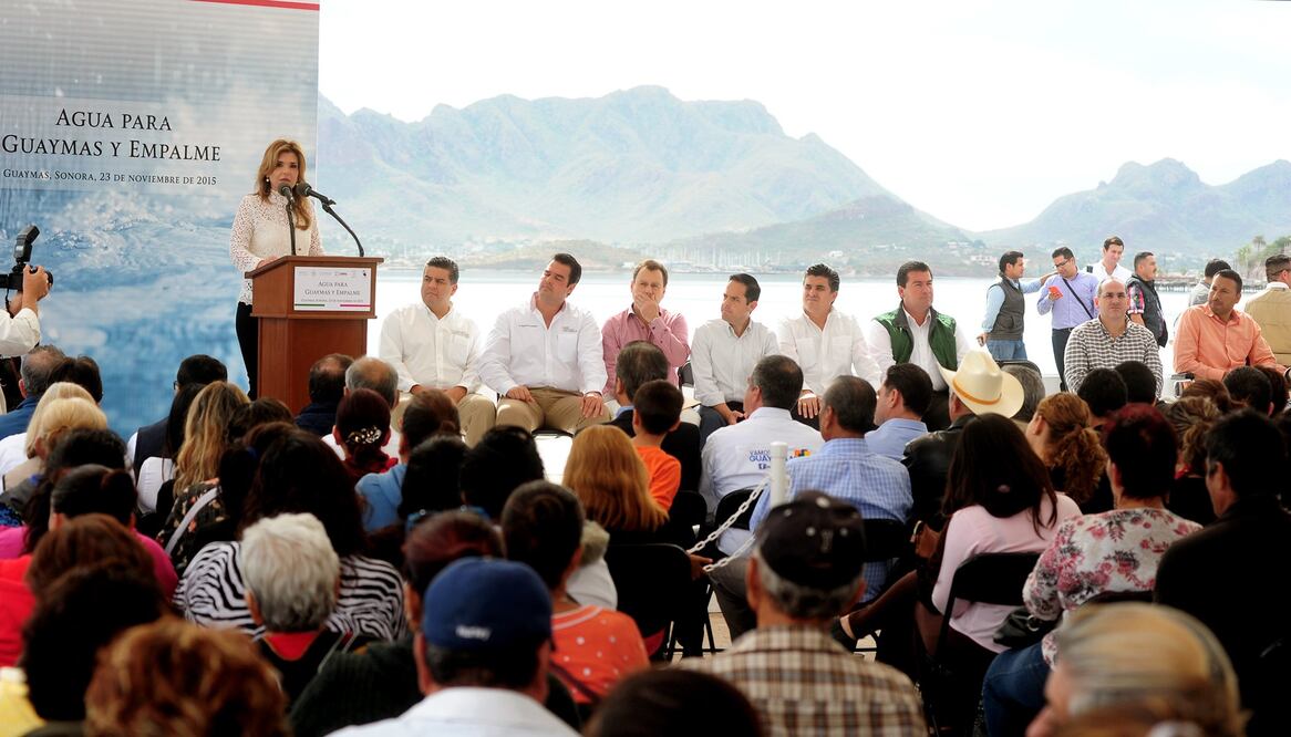 A partir del próximo año iniciará la construcción de la primera fase que abastecerá de agua potable a los municipios de Guaymas y Empalme (Amalia Escobar / EL UNIVERSAL)