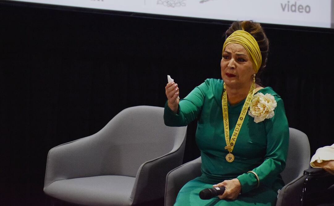 La ANDA, en conjunto con la Cineteca Nacional, rinde homenaje a la primera actriz, Elsa Aguirre. Foto: Abril Angulo/ El Universal.