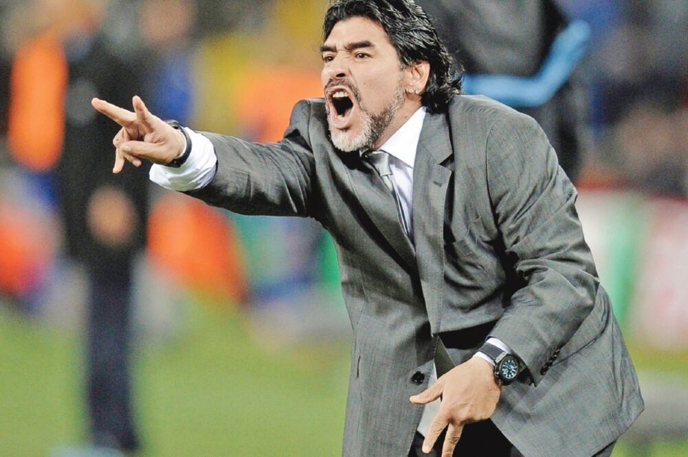 El Pelusa llega hoy a territorio sinaloense para instalarse y conocer pormenores. El lunes será presentado. Foto: ARCHIVO. EL UNIVERSAL