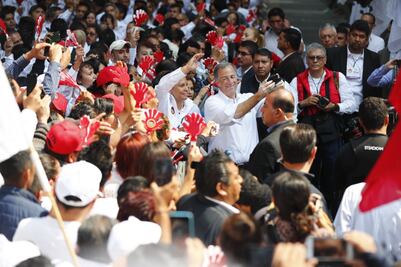 AMLO “aleja la inversión y destruye el empleo”, asegura Meade a la CTM