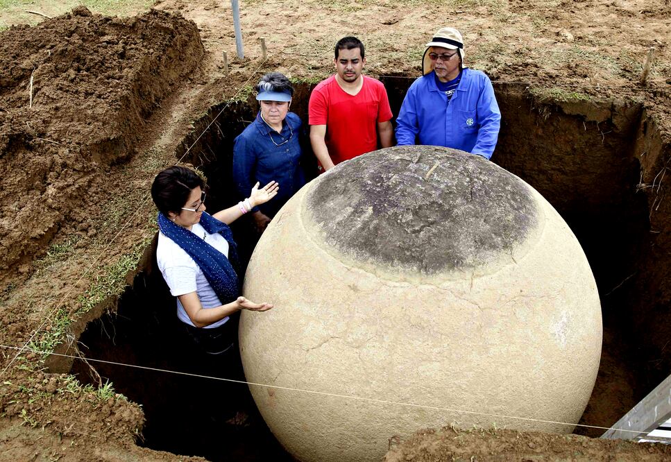 La piedra que perseguía a Indiana Jones es real. (Foto: Jeffrey Arguedas/EFE)
