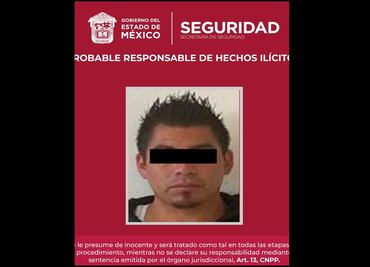 Detienen a "El Tacho", presunto integrante de la banda "Los Peñafiel", dedicada al robo de vehículos en Toluca