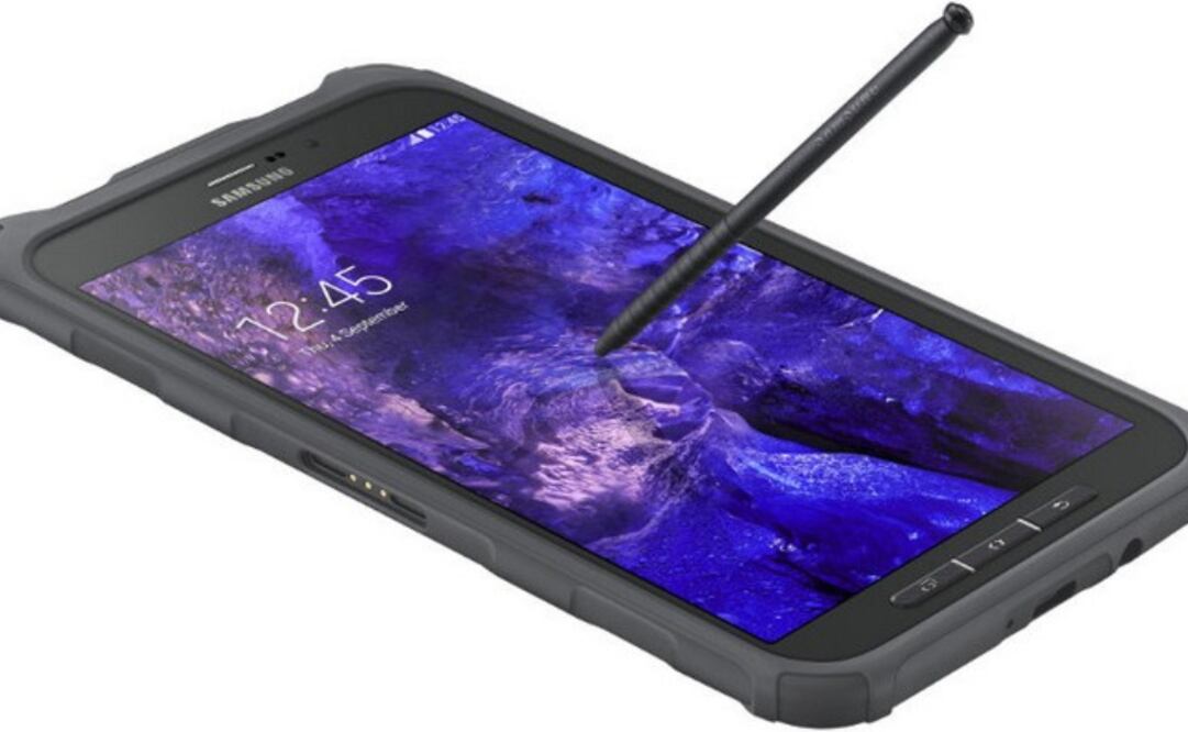 La Galaxy Tab Active 2 incluye un nuevo modelo de S Pen mejorada que es resistente al agua y al polvo y tiene mayor precisión