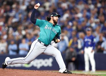 Los Marineros de Seattle vencen a los Azulejos de Toronto en el primer juego de la Serie de Campeonato de la Liga Americana