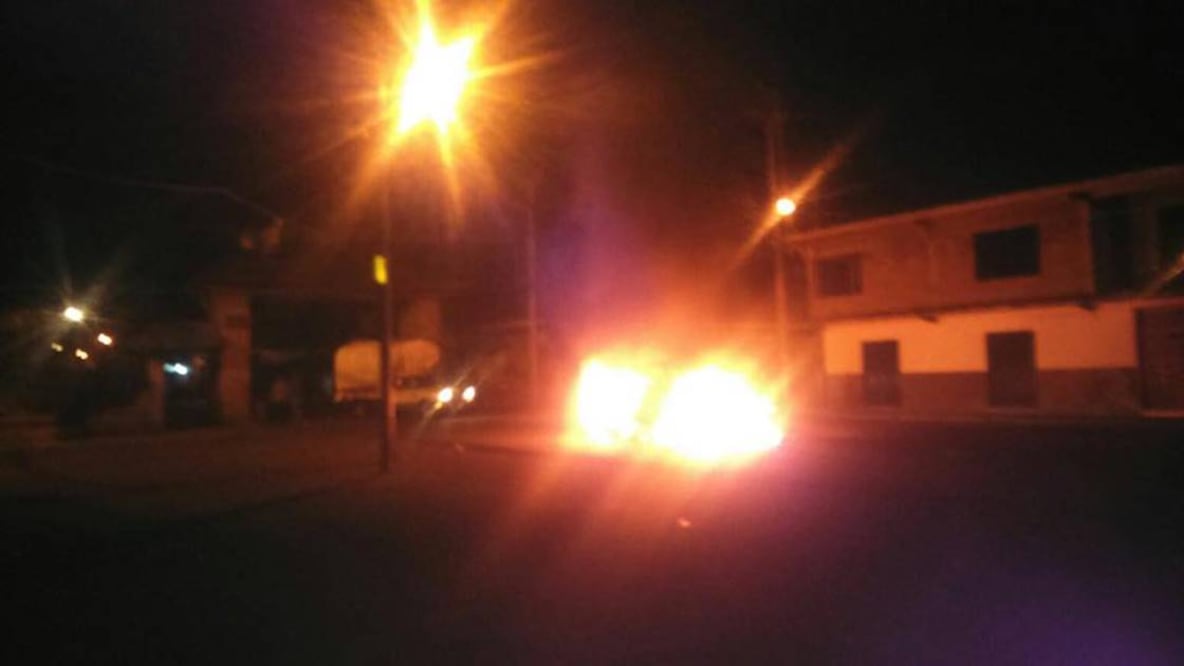 Durante la batalla campal, las autoridades detuvieron a dos líderes del autonombrado “Concejo Ciudadano” de Nahuatzen (ESPECIAL)