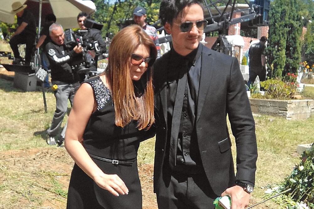 Cantoral está ahora filmando 'Sobre tus huellas' (ERIKA MONROY. EL UNIVERSAL)