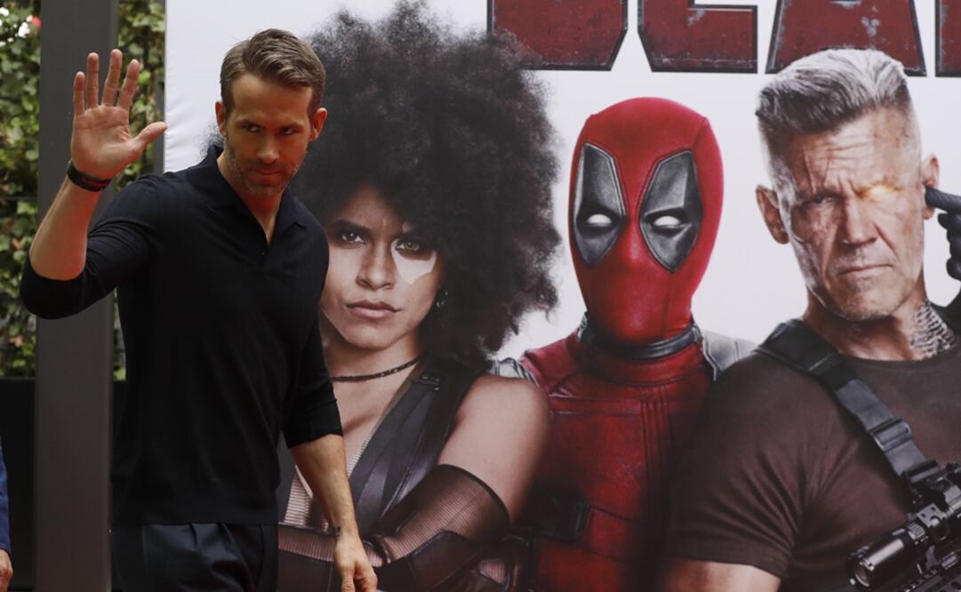 Ryan Reynolds da vida al antihéroe en "Deadpool 2". EFE/Javier Lizón