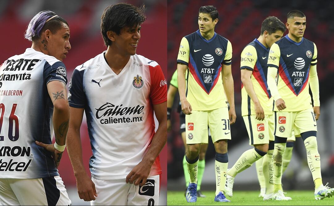 América y Chivas en caída libre, y no pasa nada