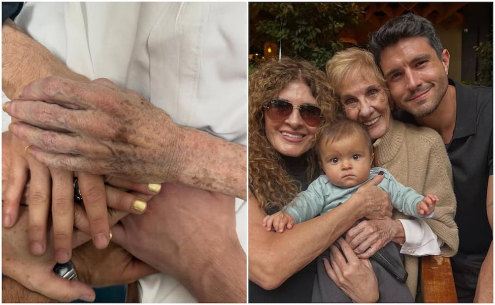 El actor Chris Pazcal despide a su abuela, la actriz y directora de telenovelas Karina Duprez.