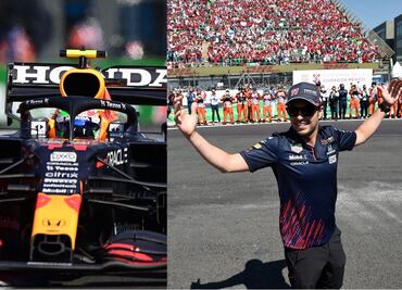 Así se vivió el podio de Checo Pérez en el Gran Premio de México 2021