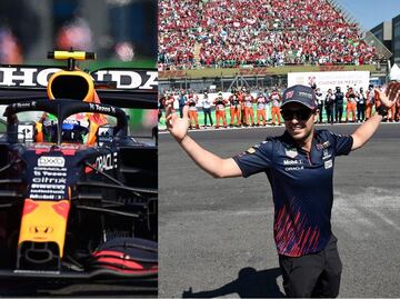 Así se vivió el podio de Checo Pérez en el Gran Premio de México 2021