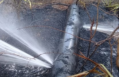 Incendio en Yucatán deja a más de 8 mil habitantes sin agua