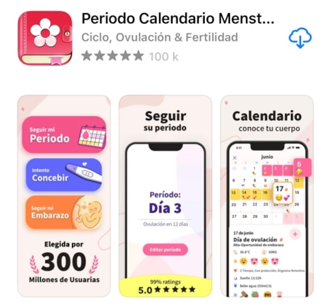 Las 5 mejores apps para gestionar la menstruación
