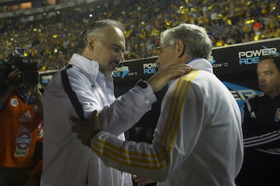 Vázquez y Ferretti evitan a la prensa tras la final