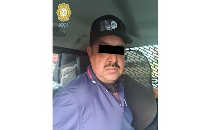 Detienen a "El lagarto", proveedor de droga en Iztapalapa 