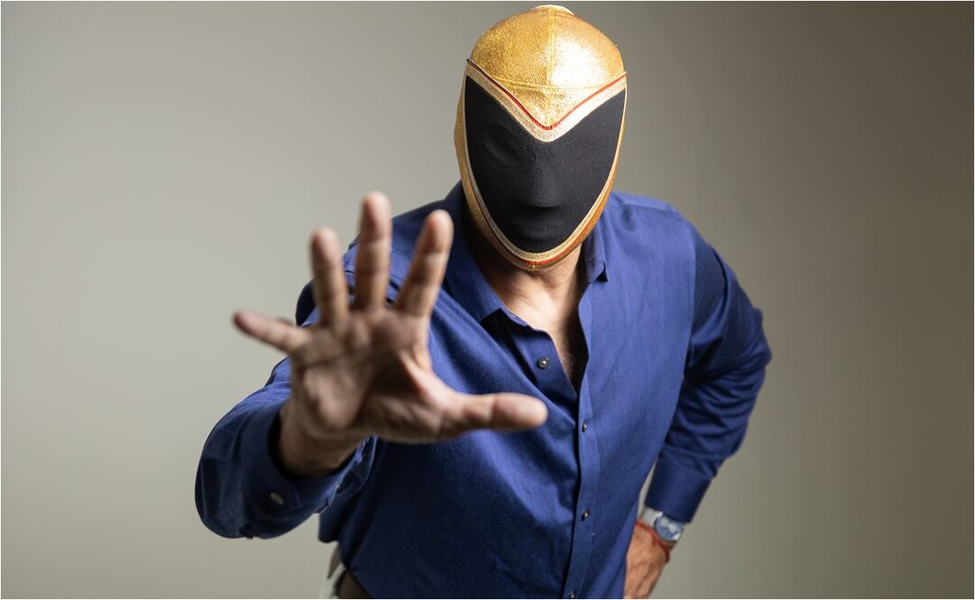 Tinieblas Jr mantiene el legado de su padre. FOTO: Hugo Salvador/ EL UNIVERSAL