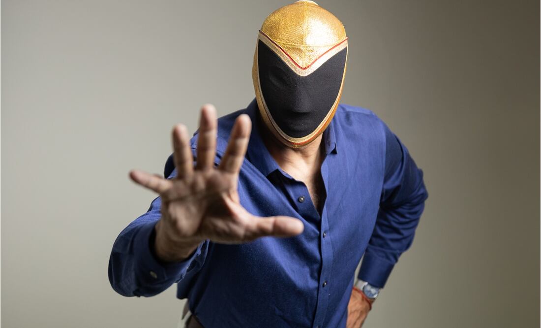 Tinieblas Jr mantiene el legado de su padre. FOTO: Hugo Salvador/ EL UNIVERSAL