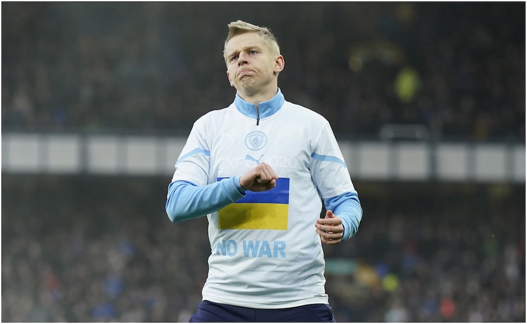 Zinchenko: Si no tuviera a mi hija, estaría en la guerra / FOTO: EFE