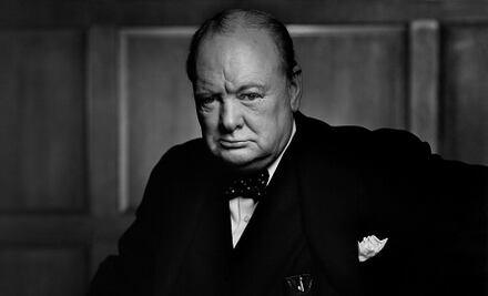 Gabriel Zaíd y Winston Churchill, en un día como hoy