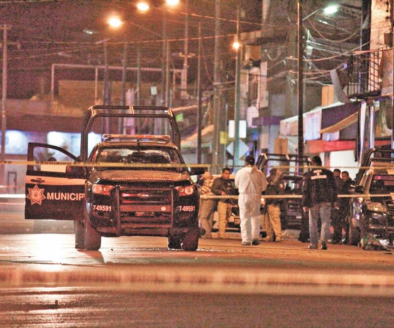 Registro. Más de 10 homicidios de policías se han cometido en Guanajuato en lo que va del año; tres de ellos, en la ciudad de Celaya. Foto: ARCHIVO EL UNIVERSAL