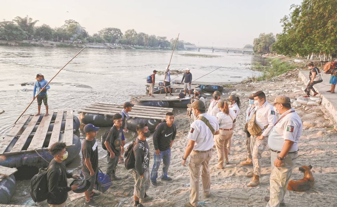 Autoridades anunciaron que México no permitirá la entrada de migrantes sin documentos. Foto: AP