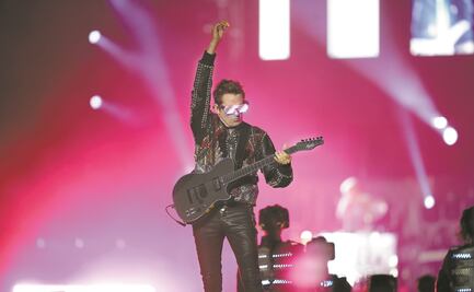 El vocalista de Muse, Matt Bellamy, presenta a su hija