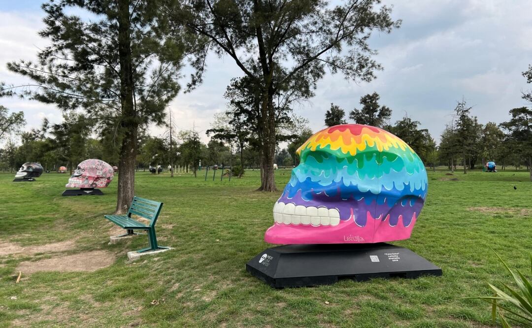 Mexicráneos llega al Bosque de San Juan de Aragón; arte, cultura y caminata canina en homenaje al Día de Muertos. Foto: Especial