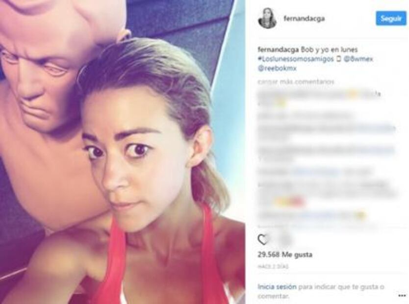 Así luce Fernanda Castillo sin maquillaje