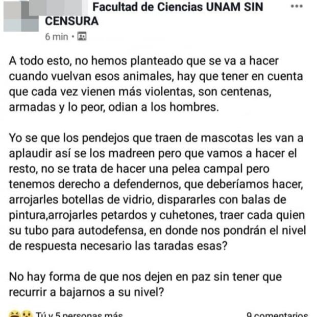 ¿Por qué protestan en la UNAM?