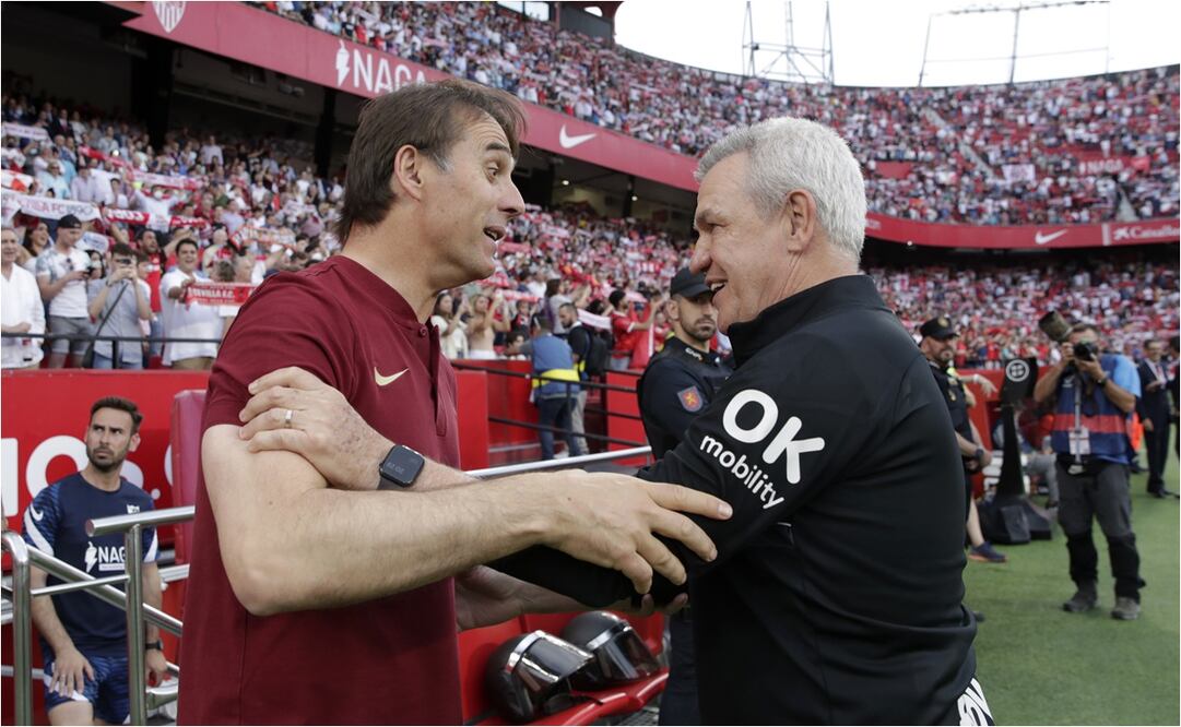 Javier Aguirre tras el empate contra Sevilla, “el punto sabe bien” / FOTO: EFE