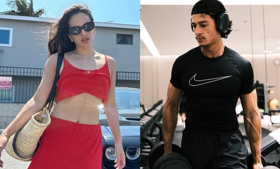 Rosalía y el actor Emilio Sakraya captados juntos. Foto: Instagram oficial.