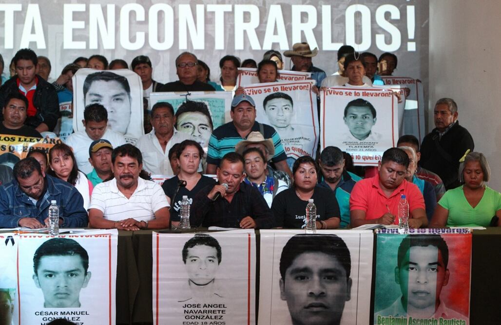 Los padres de los normalistas también realizarán una marcha para impedir la ceremonia del Grito de Independencia en Chilpancingo (Foto: Archivo EL UNIVERSAL)