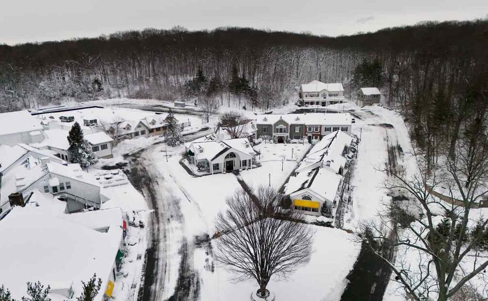 La segunda gran nevada en menos de un mes obliga al cierre de escuelas, edificios públicos y transporte en varios estados del noreste. (23/02/26) Foto: AP