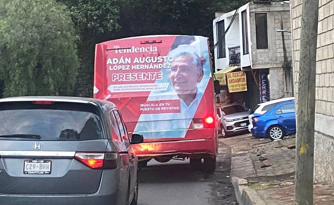 Propaganda electoral de corcholatas / Foto: Salvador Corona. EL UNIVERSAL