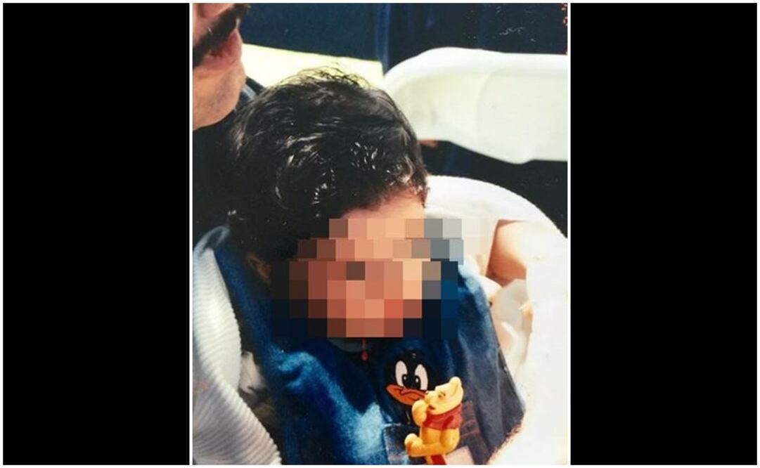 Foto: Tomada de The Guardian, proporcionada para esa publicación por la supuesta hija de "El Chapo", en donde aparece éste y uno de sus nietos