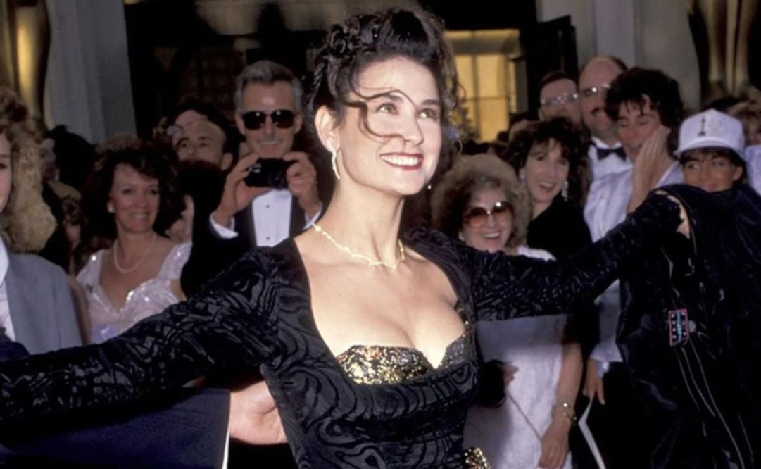 Demi Moore fue criticada e 1989. Fuente: Instagram @demi.moore