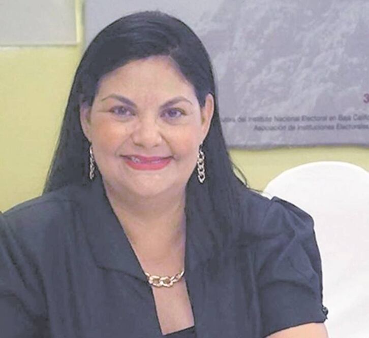 En la foto: Rebeca Barrera Amador, presidenta del Consejo Electoral en Baja California Sur (ARCHIVO. EL UNIVERSAL)