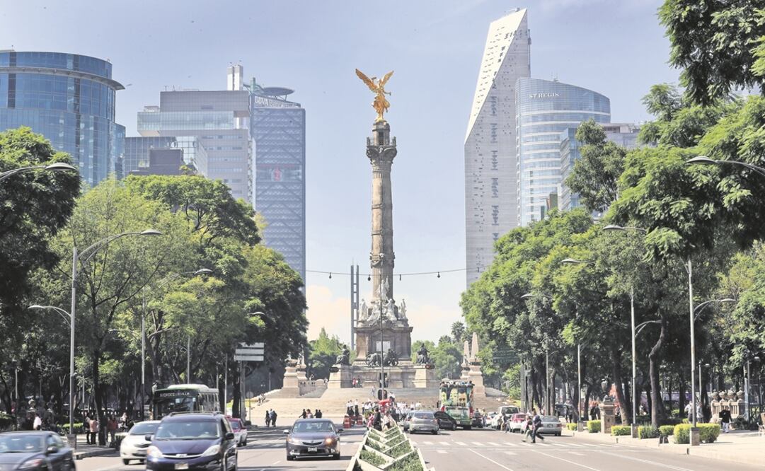 Reforma avenue in Mexico City – Photo: Lucía Godínez/EL UNIVERSAL