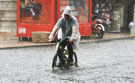 Azotan lluvias a la CDMX por segundo día seguido