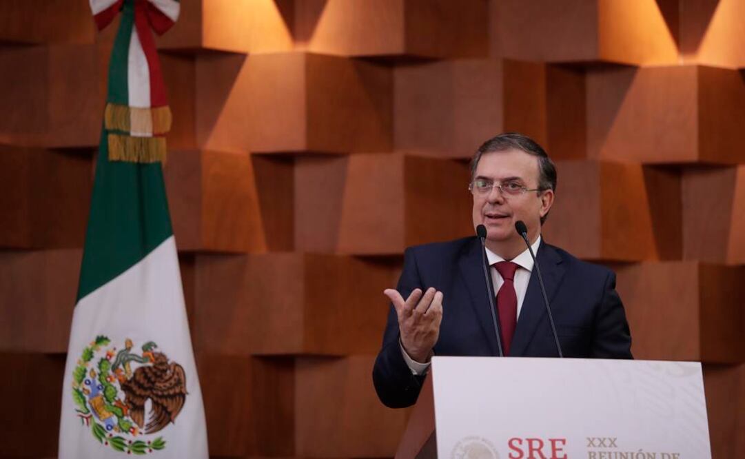 Marcelo Ebrard, en la imagen.