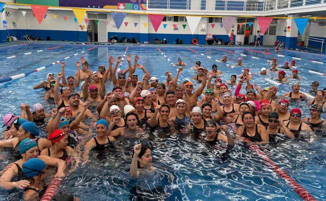 La alcaldía Cuauhtémoc entregó la rehabilitación de la alberca del Deportivo Bicentenario.
(23/09/26)
Foto: Especial.