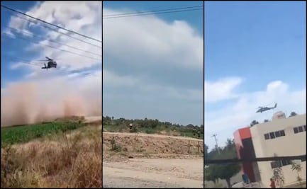 Con helicóptero artillado, Marina despliega operativo en El Fuerte, Sinaloa