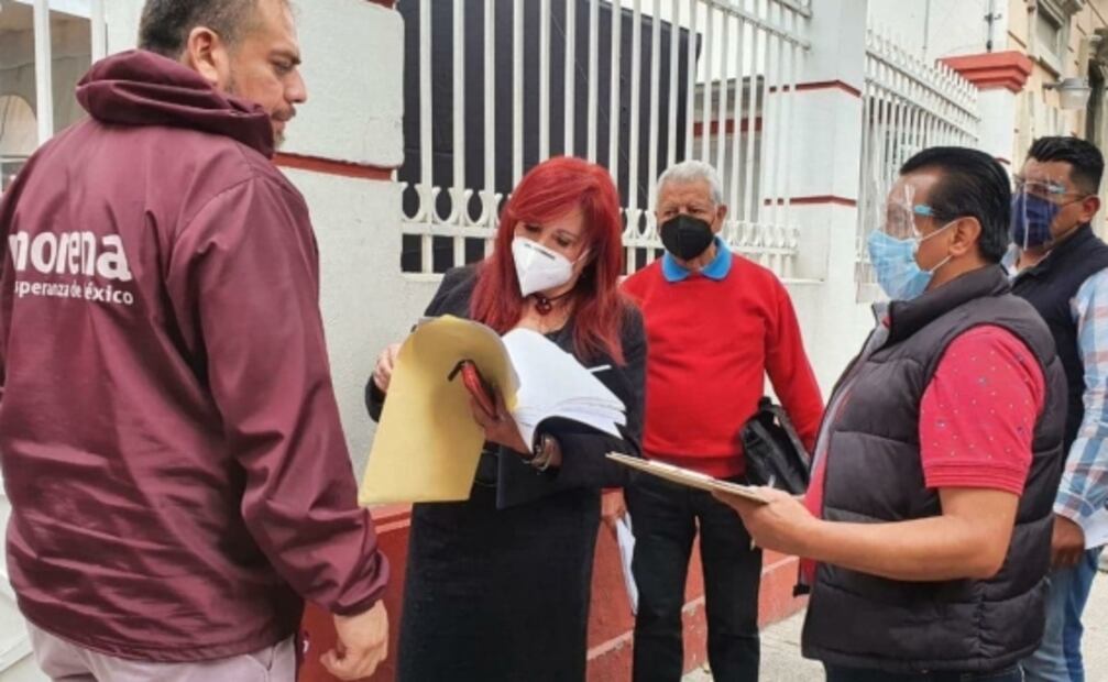 Layda Sansores se registra como aspirante a gobernadora de Campeche