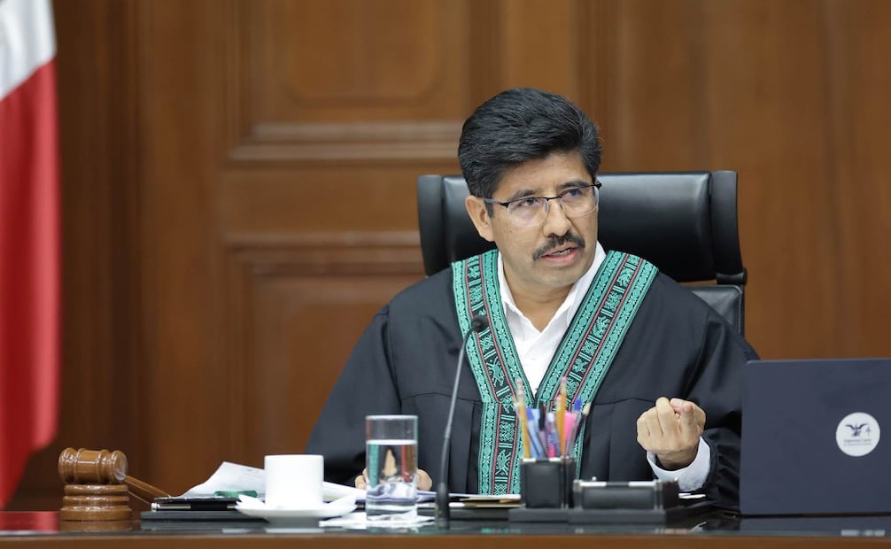 Hugo Aguilar Ortiz, ministro presidente de la Suprema Corte de Justicia de la Nación (SCJN). Foto: Especial